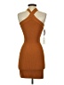 Babaton Orange Cocktail Dress Size S - photo 2