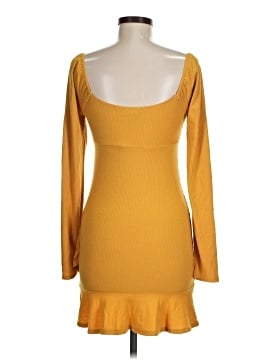 21 dresses Satin Twist-Front Strapless Mini Dress