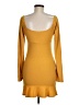 Forever 21 Yellow Cocktail Dress Size M - photo 2