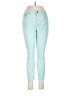 Boden Color Block Teal Jeans Size 6R - photo 1