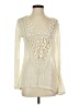 Maurices Ivory Long Sleeve Blouse Size S - photo 1