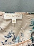 Mary & Mabel 100% Polyester Tan Short Sleeve Blouse Size XS - photo 7