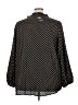 Bobeau Polka Dots Black 3/4 Sleeve Blouse Size 3X - photo 2