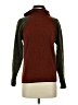 Assorted Brands 100% Acrylic Color Block Brown Turtleneck Sweater Size S - photo 1