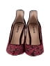 Magritte Floral Red Heels Size 7 1/2 - photo 2