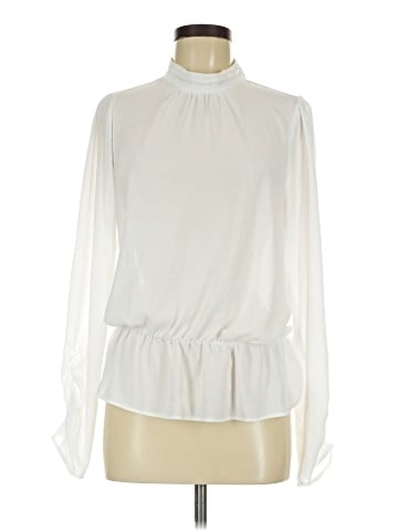 BCBGeneration Long Sleeve Blouse (view 1)