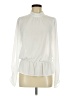 BCBGeneration Ivory Long Sleeve Blouse Size M - photo 1