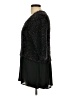 Candie's Black 3/4 Sleeve Top Size L - photo 5