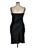 Bebe 100% Polyester Black Cocktail Dress Size XL - photo 2