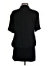 DKNY Black Short Sleeve Silk Top Size S - photo 2