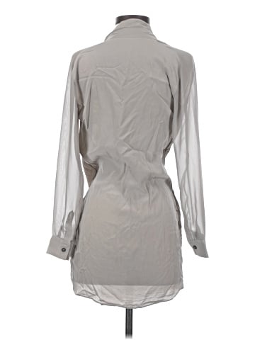 ALLSAINTS 3/4 Sleeve Silk Top (view 2)