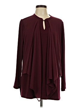 Susan Graver Long Sleeve Blouse