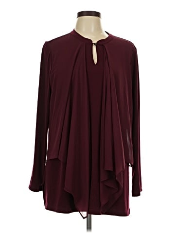 Susan Graver Long Sleeve Blouse (view 1)