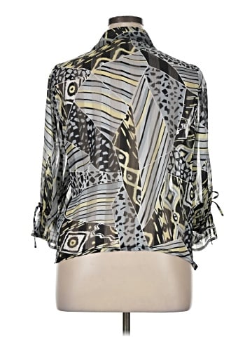Draper's & Damon's 3/4 Sleeve Blouse (view 2)
