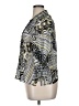 Draper's & Damon's 100% Polyester Animal Print Gray 3/4 Sleeve Blouse Size XL Petite - photo 5