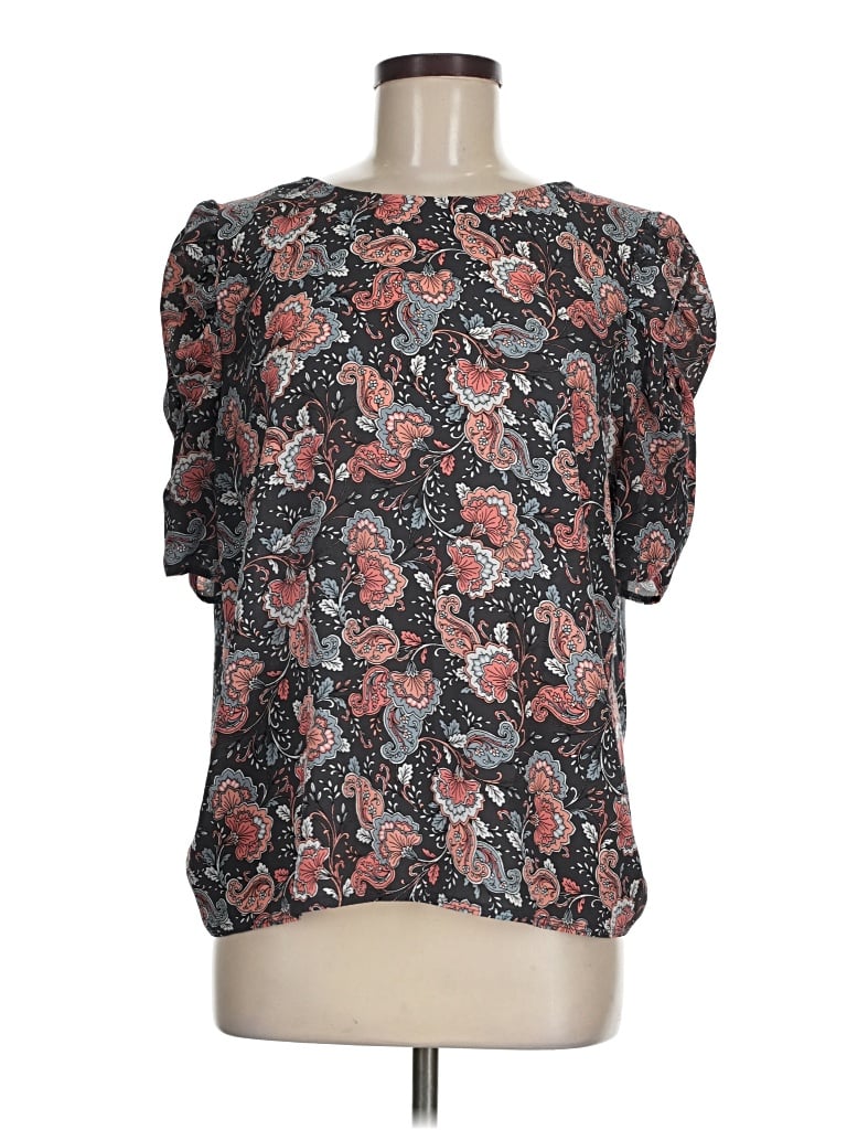 Pre-owned Assorted Brands Short Sleeve T-shirt In Black