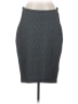 H&M Chevron-herringbone Gray Formal Skirt Size M - photo 1