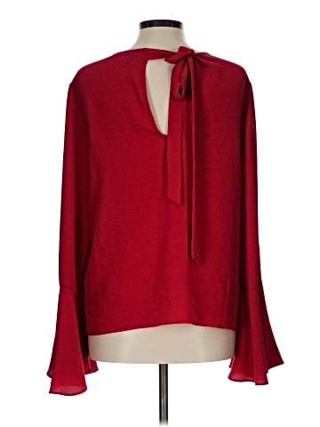 WAYF Long Sleeve Blouse (view 2)