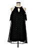 Lily Rose 100% Polyester Stars Black Cocktail Dress Size M - photo 1