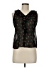 No Boundaries 100% Polyester Black Sleeveless Blouse Size M - photo 1