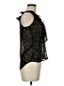 No Boundaries 100% Polyester Black Sleeveless Blouse Size M - photo 4