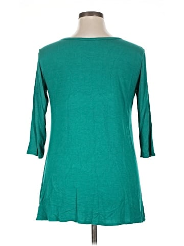 Cool Melon 3/4 Sleeve Top (view 2)