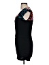 SOFIA Graphic Black Cocktail Dress Size M - photo 5