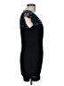 SOFIA Graphic Black Cocktail Dress Size M - photo 4