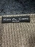 Kim & Cami Metallic Silver Long Sleeve Top Size M - photo 7