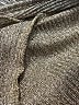 Kim & Cami Metallic Silver Long Sleeve Top Size M - photo 8