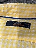 Cremieux Checkered-gingham Yellow Short Sleeve Button-Down Shirt Size M - photo 7