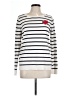 Ann Taylor LOFT 100% Cotton Stripes White Pullover Sweater Size L (estimated) - photo 1