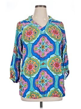 John Mark 3/4 Sleeve Blouse (view 1)