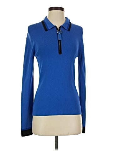 Grey by Jason Wu Long Sleeve Top (view 1)