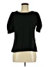 Dorose Black Short Sleeve Top Size M - photo 1