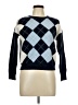 Shein 100% Acrylic Argyle Blue Pullover Sweater Size L - photo 1