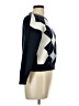 Shein 100% Acrylic Argyle Blue Pullover Sweater Size L - photo 4
