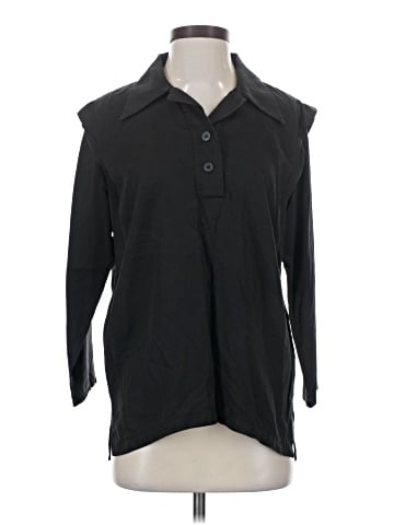 Darling 3/4 Sleeve Button-Down Shirt (view 1)