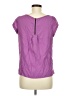 Zara Basic Purple Short Sleeve Blouse Size M - photo 2