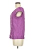 Zara Basic Purple Short Sleeve Blouse Size M - photo 5
