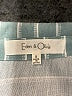 Eden & Olivia 100% Polyester Stripes Teal 3/4 Sleeve Blouse Size S - photo 7