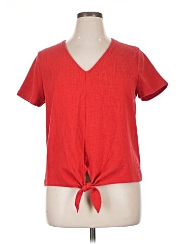 J.Crew Factory Store Short Sleeve Top (view 1)