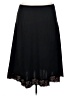 Emma James 100% Polyester Solid Black Formal Skirt Size 2X - photo 1