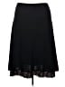 Emma James 100% Polyester Solid Black Formal Skirt Size 2X - photo 2