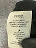 Vince. 100% Polyester Solid Black Casual Dress Size 14 - photo 8