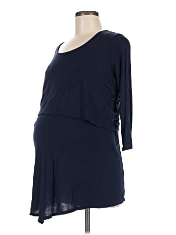 a:glow 3/4 Sleeve Top (view 1)