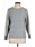Flora Nikrooz Metallic Silver Pullover Sweater Size L - photo 1