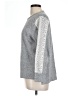 Flora Nikrooz Metallic Silver Pullover Sweater Size L - photo 5