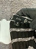 iris Stripes Gray Casual Dress Size M - photo 7