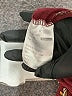 Elodie Burgundy Long Sleeve Blouse Size S - photo 8